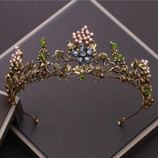hair clips & barrettes baroque vintage gold crystal flowers beads tiaras rhinestone queen crowns wedding accessories luxury headband diadem, Golden;silver
hair clips & barrettes baroque vintage gold crystal flowers beads tiaras rhinestone queen crowns wedding accessories luxury headband diadem, Golden;silver