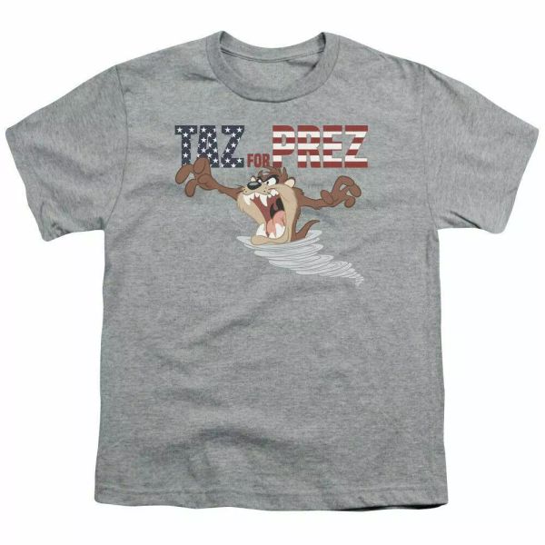 looney tunes taz for prez 3 kids youth t shirt licensed cartoon tee sport gray, White;black
looney tunes taz for prez 3 kids youth t shirt licensed cartoon tee sport gray, White;black