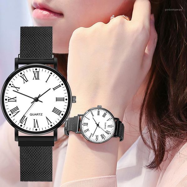 wristwatches retro ultra-thin charm women watches traditional dial rose quartz mesh strap minimalism wristwatch relogio feminino clock, Slivery;brown
wristwatches retro ultra-thin charm women watches traditional dial rose quartz mesh strap minimalism wristwatch relogio feminino clock, Slivery;brown