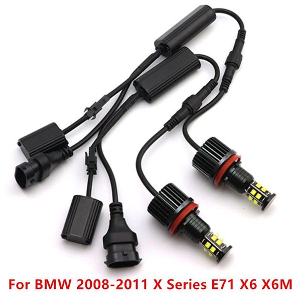 car headlights high power error 3200lm led marker white 240w h8 /h11 angel eyes for 2008-2011 x series e71 x6 x6m (pre-lci)
car headlights high power error 3200lm led marker white 240w h8 /h11 angel eyes for 2008-2011 x series e71 x6 x6m (pre-lci)