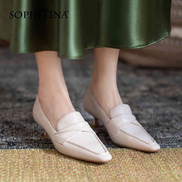 sophitina strange style pumps women stiletto casual solid color lady loafers mid-mouth square toe spring female shoes ao254 210513, Black
sophitina strange style pumps women stiletto casual solid color lady loafers mid-mouth square toe spring female shoes ao254 210513, Black