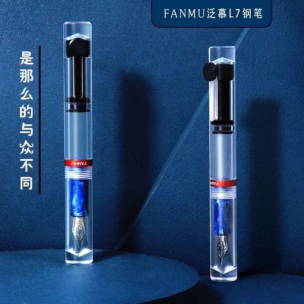 fanmu creative transparent resin fountain pen acrylic ink ef/f schmidt nib business stationery office school supplies pens
fanmu creative transparent resin fountain pen acrylic ink ef/f schmidt nib business stationery office school supplies pens