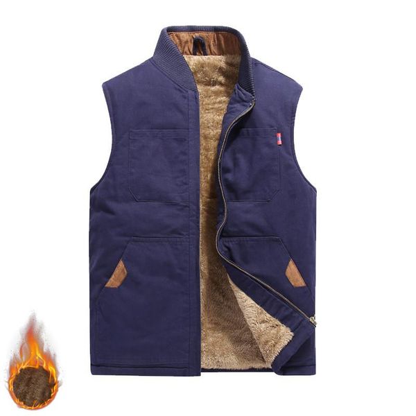 causal mens jacket sleeveless vest cotton-padded winter thermal warm velvet pographer soft waistcoat plus size m-4xl men's vests, Black;white
causal mens jacket sleeveless vest cotton-padded winter thermal warm velvet pographer soft waistcoat plus size m-4xl men's vests, Black;white