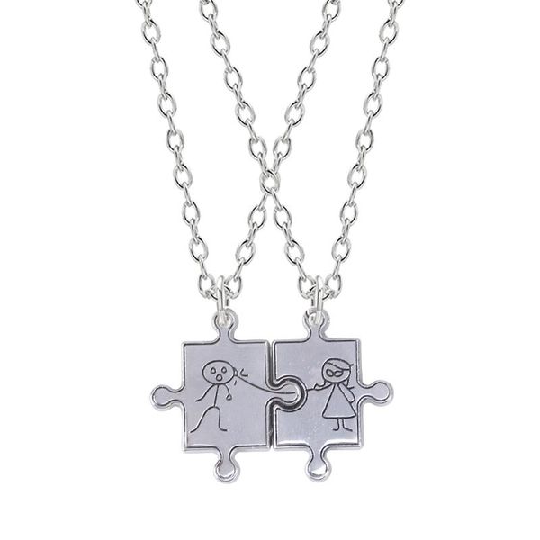 pendant necklaces 2pc friends rectangular stitching choker carved black pattern couple necklace men and women jewelry gifts 2021, Silver
pendant necklaces 2pc friends rectangular stitching choker carved black pattern couple necklace men and women jewelry gifts 2021, Silver