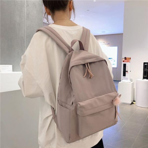casual backpack fashion women nylon shoulder bags solid color teen girl female student mochilas
casual backpack fashion women nylon shoulder bags solid color teen girl female student mochilas