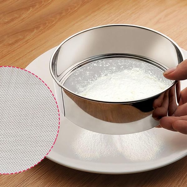 flour sieve stainless steel handheld mesh baking tool fine 60 filter chinese powder sieve. & pastry tools
flour sieve stainless steel handheld mesh baking tool fine 60 filter chinese powder sieve. & pastry tools