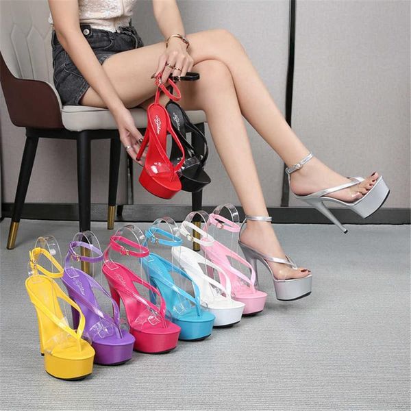 dress shoes summer walking show stripper heels woman platform 13/15cm high flip flops sandals female open toe wedding 34-43, Black
dress shoes summer walking show stripper heels woman platform 13/15cm high flip flops sandals female open toe wedding 34-43, Black