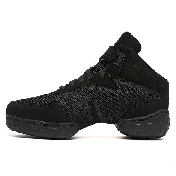 leather and cowhide dance sho modern net face soft bottom jazz sports fitns, Black;white
leather and cowhide dance sho modern net face soft bottom jazz sports fitns, Black;white