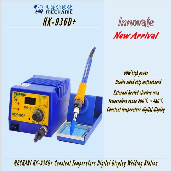 power tool sets mechanic hk-936d+ 60w lead-solder station anti-static digital display desoldering smt repair rework
power tool sets mechanic hk-936d+ 60w lead-solder station anti-static digital display desoldering smt repair rework