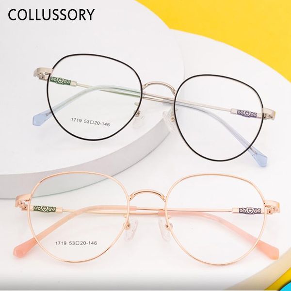 classic round glassess eyeglasses frame for students metal prescription glasses print temple women men fashion sunglasses frames, Black
classic round glassess eyeglasses frame for students metal prescription glasses print temple women men fashion sunglasses frames, Black