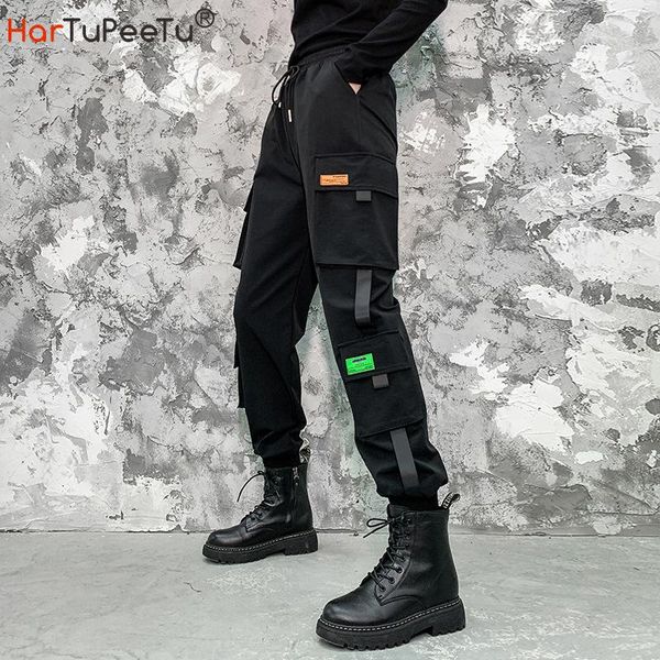 spring cargo pants women plus size lace-up elastic high waist streetwear black pockets safari style ankle-length trousers women's & cap, Black;white
spring cargo pants women plus size lace-up elastic high waist streetwear black pockets safari style ankle-length trousers women's & cap, Black;white