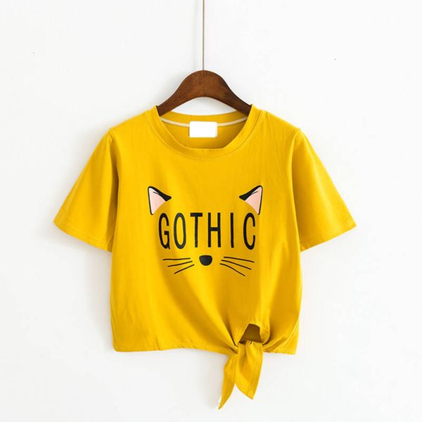 women's t-shirt short sleeve summer wear 2021 korean fashion students' loose design knot open navel dyj2, White
women's t-shirt short sleeve summer wear 2021 korean fashion students' loose design knot open navel dyj2, White