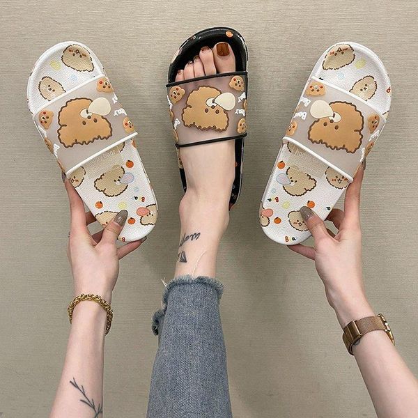 fashion women's non-slip all-match bathroom soft bottom cartoon bear slippers indoor and outdoor luxury shoes, Black
fashion women's non-slip all-match bathroom soft bottom cartoon bear slippers indoor and outdoor luxury shoes, Black