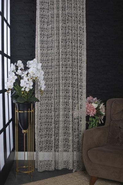 knit sheer curtain with metallic spangles, 2 colors. length up to 99 '' ( 252 cm) & drapes
knit sheer curtain with metallic spangles, 2 colors. length up to 99 '' ( 252 cm) & drapes
