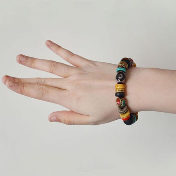 tibet duobao bracelet natural three eye tianzhu fengyan bodhi niugu lvsong liuli tibetan bracelet kaiguang, Black
tibet duobao bracelet natural three eye tianzhu fengyan bodhi niugu lvsong liuli tibetan bracelet kaiguang, Black