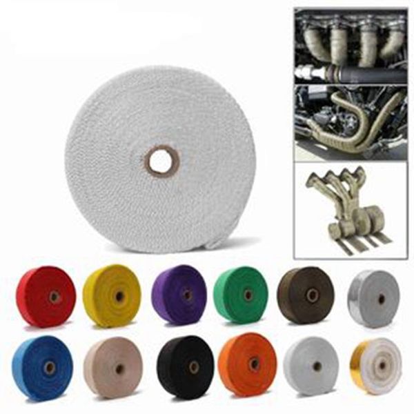 motorcycle exhaust system 5m 10m 15m heat wrap thermal header pipe tape for motocross fiberglass shield with stainless ties
motorcycle exhaust system 5m 10m 15m heat wrap thermal header pipe tape for motocross fiberglass shield with stainless ties