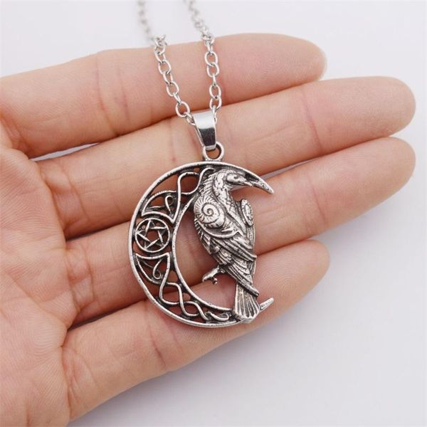 pendant necklaces 12pcs crescent celtic knot crow wolf necklace pagan animal wiccan moon, Silver
pendant necklaces 12pcs crescent celtic knot crow wolf necklace pagan animal wiccan moon, Silver