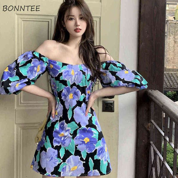 dresses women puff sleeve print slash neck elegant holiday popular teens classic vintage french style female vestidos party y1204, Black;gray
dresses women puff sleeve print slash neck elegant holiday popular teens classic vintage french style female vestidos party y1204, Black;gray