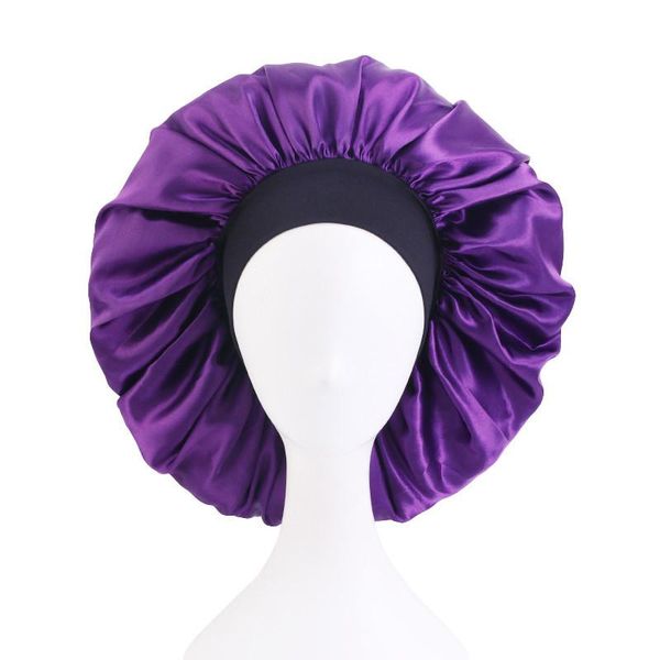 beanie/skull caps 1pc solid color night cap women elasticity satin round comfortable wide edge western style hairdressing hat, Blue;gray
beanie/skull caps 1pc solid color night cap women elasticity satin round comfortable wide edge western style hairdressing hat, Blue;gray