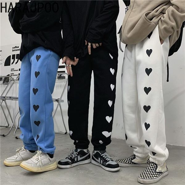 woman pants 2021 spring harajuku ins fashion heart printing versatile loose casual wide-leg female trousers tide women's & capris, Black;white
woman pants 2021 spring harajuku ins fashion heart printing versatile loose casual wide-leg female trousers tide women's & capris, Black;white