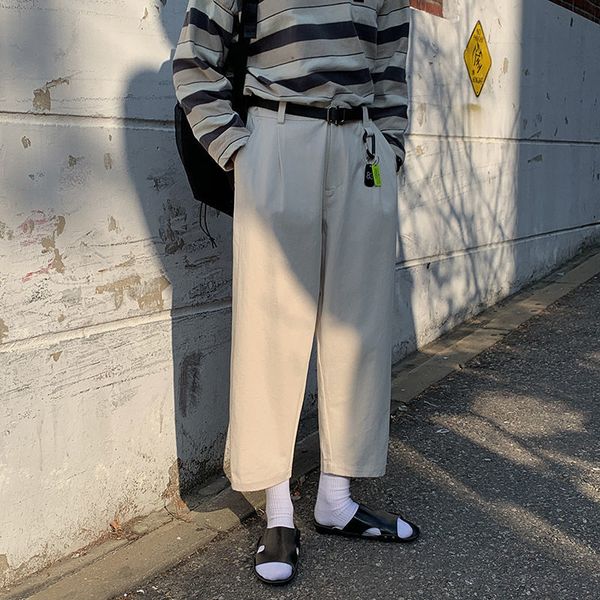 men's pants baggy casual fashion trend loose suit leisure black/white/khaki color western-style trousers size m-2xl 348e
men's pants baggy casual fashion trend loose suit leisure black/white/khaki color western-style trousers size m-2xl 348e