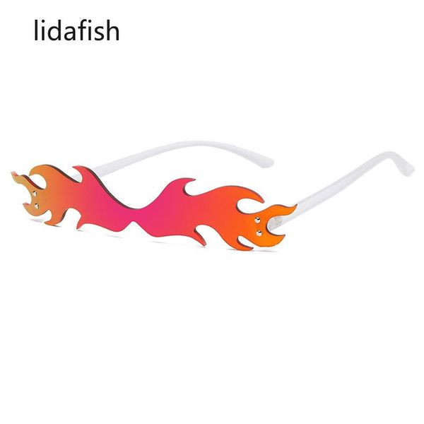 outdoor eyewear lidafish personality trend flame shape sunglasses women men colorful rimless street luxury unisex
outdoor eyewear lidafish personality trend flame shape sunglasses women men colorful rimless street luxury unisex