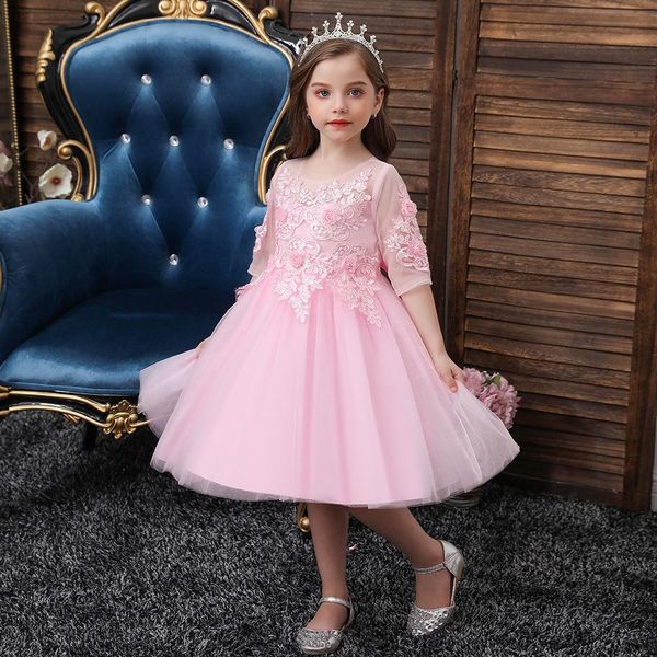 lovely kids girl ball gown evening dress lace flower girl dresses wedding party princess dress, Red;yellow
lovely kids girl ball gown evening dress lace flower girl dresses wedding party princess dress, Red;yellow