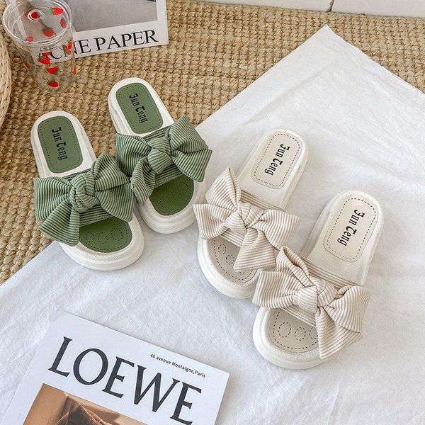 slippers slhjc summer water big sweet knot sandals open toe flat heel platform women casual fashion slides shoes, Black
slippers slhjc summer water big sweet knot sandals open toe flat heel platform women casual fashion slides shoes, Black