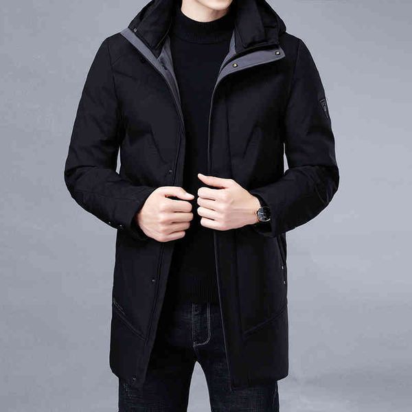 men's hooded long coat, high-quality white down et, fashion, novelty in winter 2021, Black;brown
men's hooded long coat, high-quality white down et, fashion, novelty in winter 2021, Black;brown