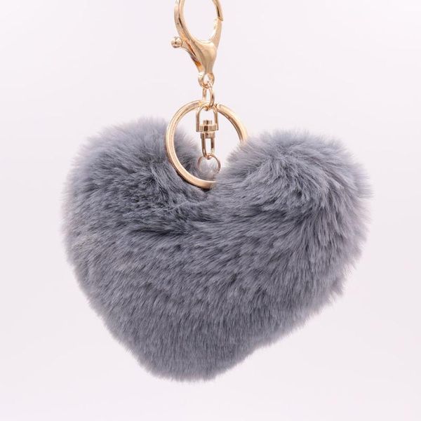 keychains fluffy pompom keychain gifts for women soft heart shape pompon fake key chain ball car bag accessories ring, Silver
keychains fluffy pompom keychain gifts for women soft heart shape pompon fake key chain ball car bag accessories ring, Silver