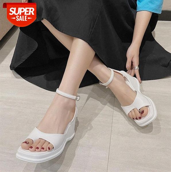 sandals female ins tide net celebrity word with wedge heel thick sole student flip-flop roman #vb7z, Black
sandals female ins tide net celebrity word with wedge heel thick sole student flip-flop roman #vb7z, Black