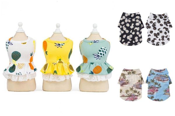dog apparel cute pet breathable dress summer puppy pleated skirt sleeveless garment princess pineapple pattern cat costume
dog apparel cute pet breathable dress summer puppy pleated skirt sleeveless garment princess pineapple pattern cat costume