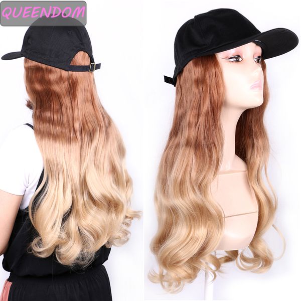 long synthetic baseball cap hair wig natural blonde gray wave wigs ombre naturally connect hat wig adjustable for girl party, Black
long synthetic baseball cap hair wig natural blonde gray wave wigs ombre naturally connect hat wig adjustable for girl party, Black