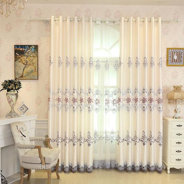 curtain & drapes embroidered silk sheer curtains for living room bedroom window europe tulle elegant backdrop blackout quality
curtain & drapes embroidered silk sheer curtains for living room bedroom window europe tulle elegant backdrop blackout quality