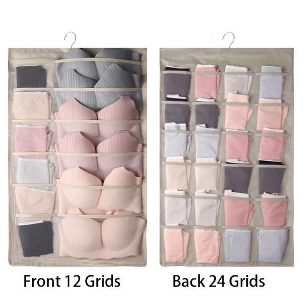 storage boxes & bins double side bag closet organizer bra underwear rack hanger door wall hanging folding clothing bags
storage boxes & bins double side bag closet organizer bra underwear rack hanger door wall hanging folding clothing bags