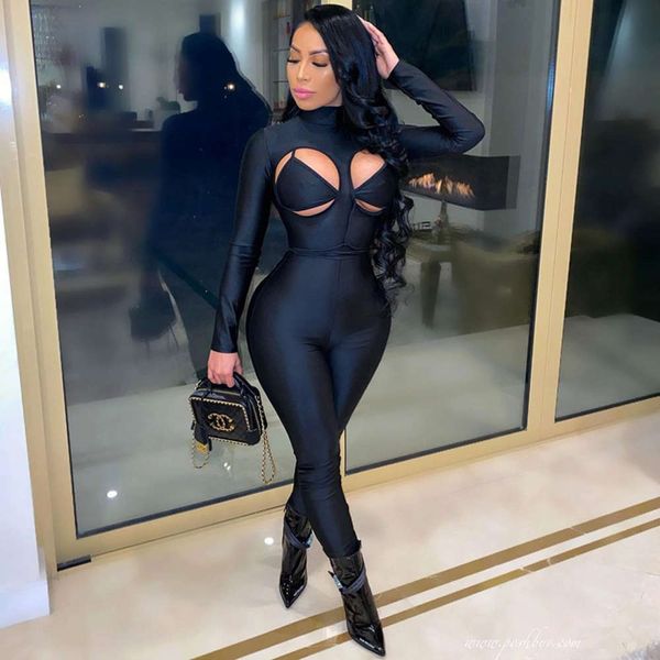 women's jumpsuits & rompers winter ins wear solid color hollow out hip raising sports jumpsuit, Black;white
women's jumpsuits & rompers winter ins wear solid color hollow out hip raising sports jumpsuit, Black;white