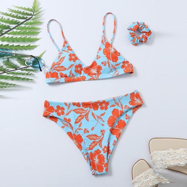 women's swimwear 2021 summer beach wear swimming suit biquini women floral print push-up padded bra strappy bandage bikini set drop, White;black
women's swimwear 2021 summer beach wear swimming suit biquini women floral print push-up padded bra strappy bandage bikini set drop, White;black