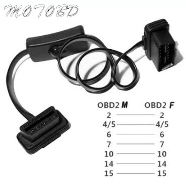 diagnostic tools obd2 16pin with switch extension cable ultra-thin elbow noodles for elm327 car connector obd cord
diagnostic tools obd2 16pin with switch extension cable ultra-thin elbow noodles for elm327 car connector obd cord