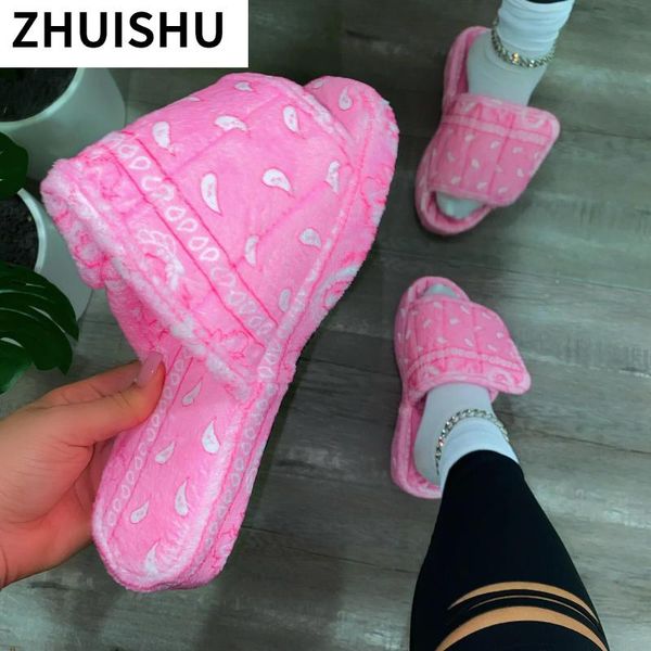 slippers 2021 women fall winter cashew flower furry slides satin silk cotton flat european and american ins slipper, Black
slippers 2021 women fall winter cashew flower furry slides satin silk cotton flat european and american ins slipper, Black