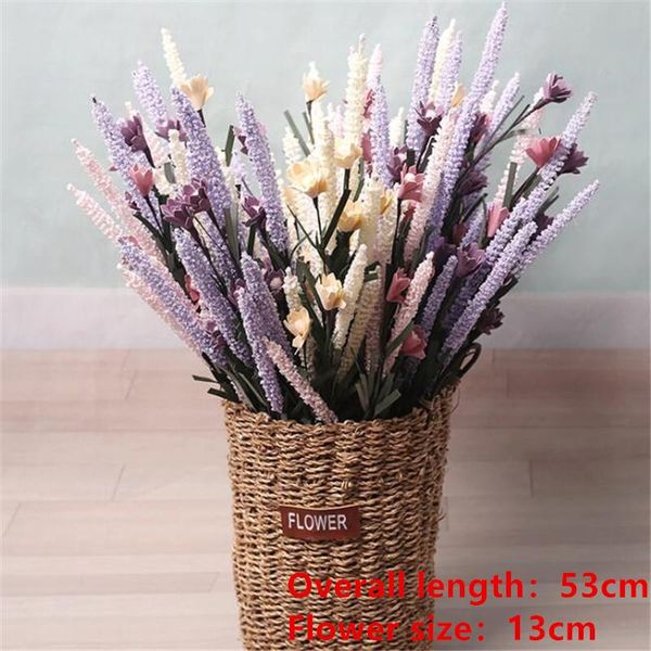 decorative flowers & wreaths lavender colorful pe artificial bouquet 6 big heads 4 small bud fake for home wedding decoration art decor
decorative flowers & wreaths lavender colorful pe artificial bouquet 6 big heads 4 small bud fake for home wedding decoration art decor