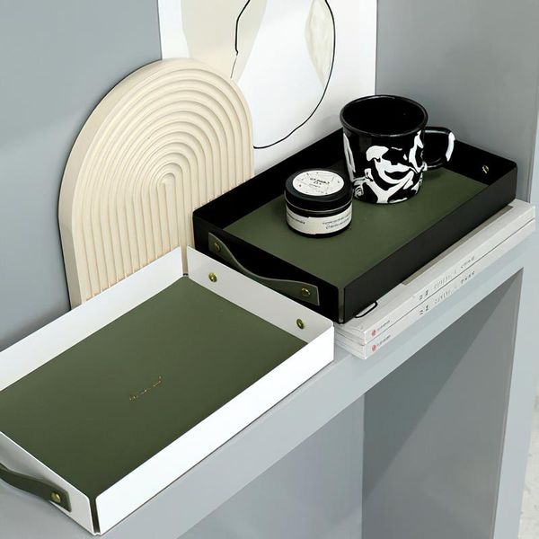 kitchen storage & organization tray white rectangle nordic retro handle leather makeup organizer dessert plate jewelry display home decor
kitchen storage & organization tray white rectangle nordic retro handle leather makeup organizer dessert plate jewelry display home decor