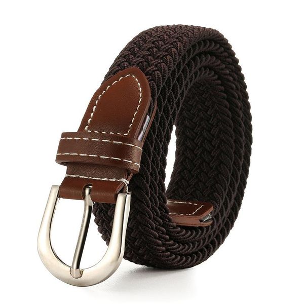 belts solid color canvas belt woven elastic thin stretch casual all-match student pin buckle jeans accessories, Black;brown
belts solid color canvas belt woven elastic thin stretch casual all-match student pin buckle jeans accessories, Black;brown