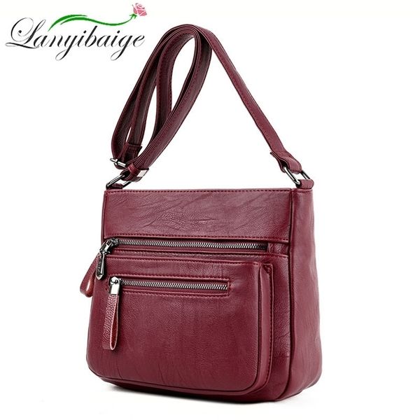 women's designer luxury handbag fashion soft leather bags women handbags multi-pocket shoulder messenger bag 211025
women's designer luxury handbag fashion soft leather bags women handbags multi-pocket shoulder messenger bag 211025