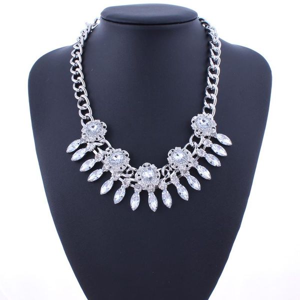 seblasy luxurious big statement geometric patterns flower crystal tassel necklaces pendants for women bridal wedding jewelry chokers, Golden;silver
seblasy luxurious big statement geometric patterns flower crystal tassel necklaces pendants for women bridal wedding jewelry chokers, Golden;silver