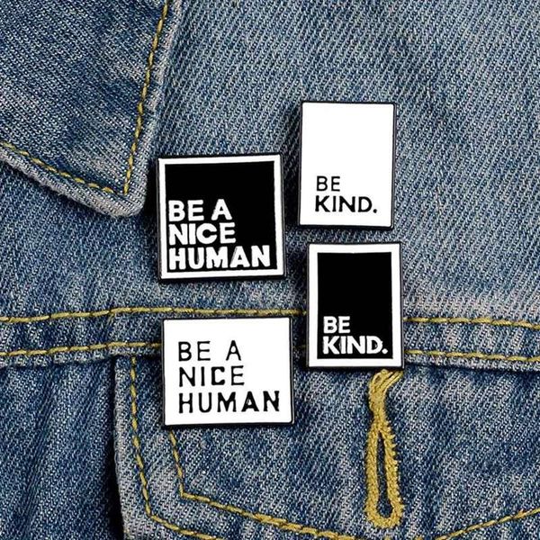 pins, brooches be a nice human enamel pin inspirational kind text box quote slogan rectangle minimalist badge pins jewelry gift, Gray
pins, brooches be a nice human enamel pin inspirational kind text box quote slogan rectangle minimalist badge pins jewelry gift, Gray