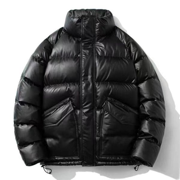 hoodless down jacket men's fashion brand coat large black thickened white duck down casual winter suit
hoodless down jacket men's fashion brand coat large black thickened white duck down casual winter suit