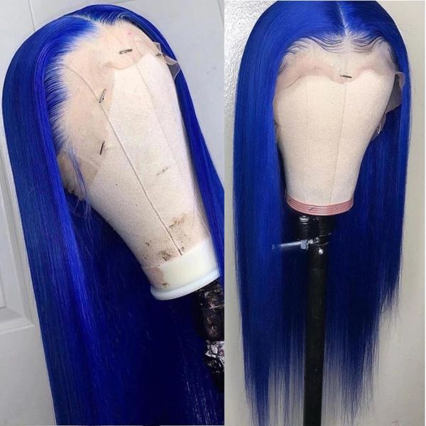 lace wigs straight long blue colored front human hair with baby for black women pre plucked brazilian remy wig, Black;brown
lace wigs straight long blue colored front human hair with baby for black women pre plucked brazilian remy wig, Black;brown