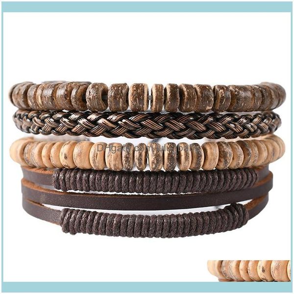 beaded bracelets jewelrybeaded strands mens braided winding leather bracelet retro fashion wrapped and men gift wholesale vintage drop del, Black
beaded bracelets jewelrybeaded strands mens braided winding leather bracelet retro fashion wrapped and men gift wholesale vintage drop del, Black