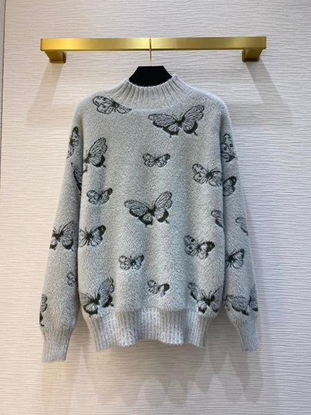 women's sweaters 2021 ladies fashion long sleeve casual printed mohair sweater 1117, White;black
women's sweaters 2021 ladies fashion long sleeve casual printed mohair sweater 1117, White;black