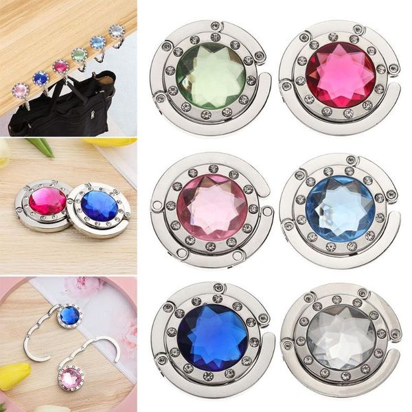 hooks & rails diamond metal table hanger clasp bag holder handbag folding purse hook
hooks & rails diamond metal table hanger clasp bag holder handbag folding purse hook